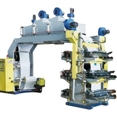 ባለ ስድስት{0}የቀለም የወረቀት ማጣበቂያ ደብዳቤ ማተሚያ ማሽን